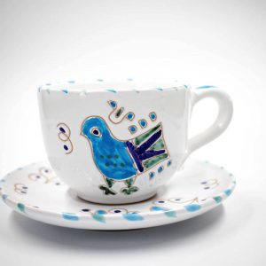 Tazzina caffè con piatto