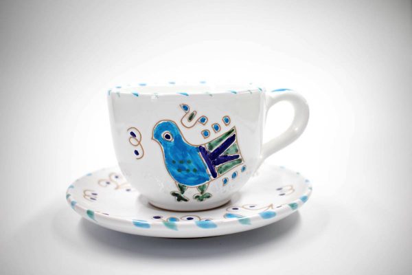 Tazzina caffè con piatto