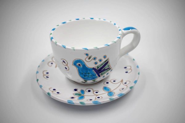 Tazzina caffè con piatto - immagine 2
