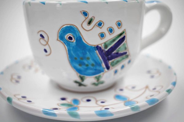 Tazzina caffè con piatto - immagine 3
