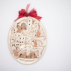 Presepe da appendere H 29cm