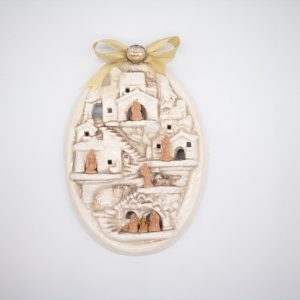 Presepe da appendere H 18cm