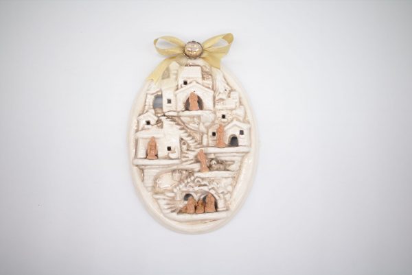 Presepe da appendere H 18cm